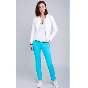 Etcetera Color Wash Stretched Cotton Slim Jeans 0 NWT